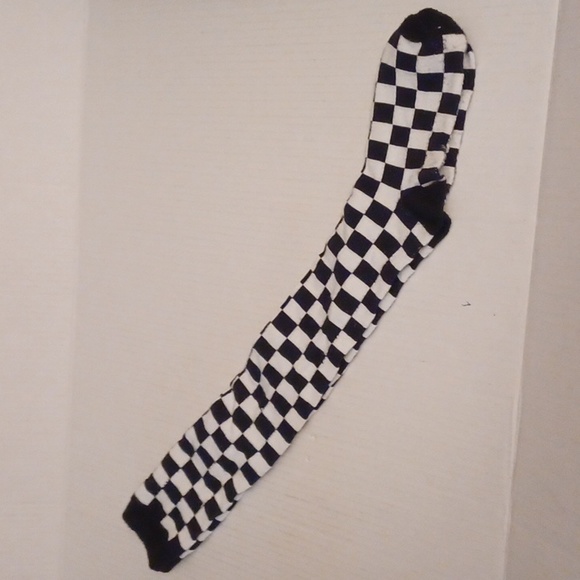 $4 Add-on Really Long Checkered Socks - Kid Size (1 Pair) - Picture 1 of 5